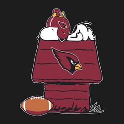 arizona cardinals snoopy and woodstock waiting for football season