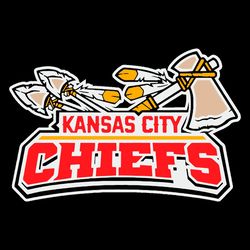 kansas city chiefs arrow and axe svg graphic design files