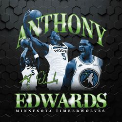 anthony edwards minnesota timberwolves png