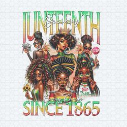 juneteenth breaking every chain black girl png