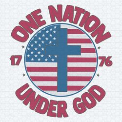 one nation under god 1776 independence day svg