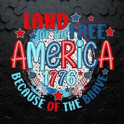 4th of july land of the free america 1776 png