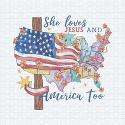 usa map she loves jesus and america too png