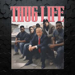 funny thug life trump and friends png
