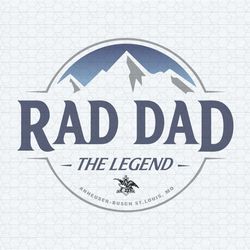 rad dad the legend busch light fathers day beer svg