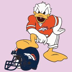 Donald Duck Baltimore Ravens SVG
