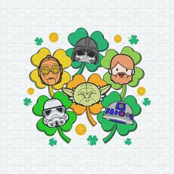 Disney Star Wars St Patrick's Day SVG