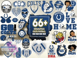 66 Designs Indianapolis Colts Football Svg Bundle, Colts Logo Svg