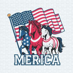 merica horse riders independence day svg