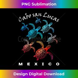 cabo san lucas mexico beach vacation trip sea turtle graphic - classic sublimation png file - lively and captivating visuals