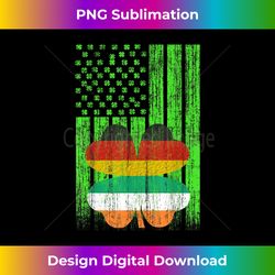 st patricks day irish american flag - irish german flag - bespoke sublimation digital file - reimagine your sublimation pieces