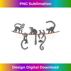 string lemur - animal researcher zookeeper lemur lover - deluxe png sublimation download - ideal for imaginative endeavors