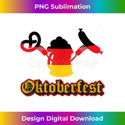 vintage oktoberfest beer german of flag illustration art - classic sublimation png file - elevate your style with intricate details