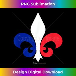 fleur-de-lis france paris flag bastille day t - vibrant sublimation digital download - customize with flair