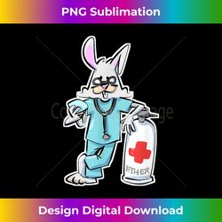 anesthesia ether bunny funny easter medical - crafted sublimation digital download - crafted for sublimation excellence