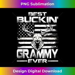 usa flag best buckin' grammy ever deer hunting - innovative png sublimation design - lively and captivating visuals