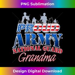 proud army national guard grandma us dog tag - futuristic png sublimation file - ideal for imaginative endeavors