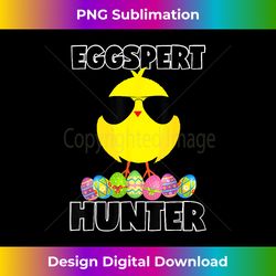 easter egg hunt eggspert hunter  boys girls - contemporary png sublimation design - tailor-made for sublimation craftsmanship