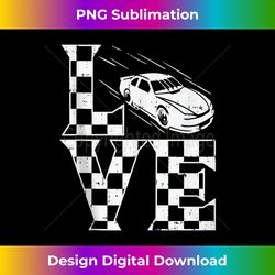 love racing car checkered flag drag race driver racer - crafted sublimation digital download - crafted for sublimation excellence