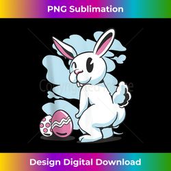 humorous rabbit easter - edgy sublimation digital file - challenge creative boundaries