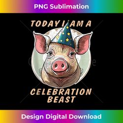 pig i am a celebration costume replacement carnival celebrations - innovative png sublimation design - challenge creative boundaries