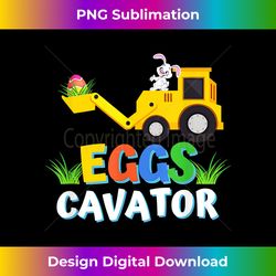 easter egg hunt for funny excavator toddler boys - sophisticated png sublimation file - enhance your art with a dash of spice