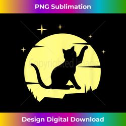 cat black moon pet meow kitty - luxe sublimation png download - reimagine your sublimation pieces