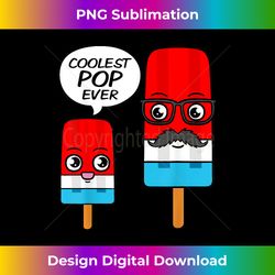 ice pop father's day popsicle daddy sweet frozen dessert - innovative png sublimation design - tailor-made for sublimation craftsmanship