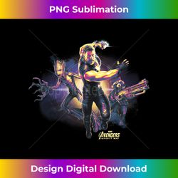 marvel avengers infinity war thor team burst - classic sublimation png file - reimagine your sublimation pieces