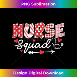 nurse squad cute tools hearts costume valentine's day - minimalist sublimation digital file - lively and captivating visuals