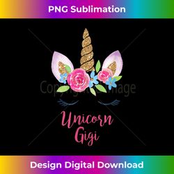 gigi unicorn mama costume grandma cutest birthday princess - sublimation-optimized png file - elevate your style with intricate details