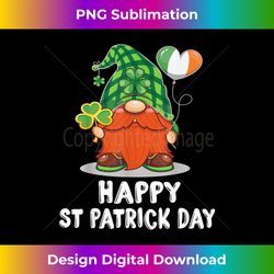 happy st. patrick's day gnome tie dye - sleek sublimation png download - spark your artistic genius