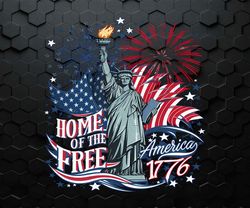 home of the free america 1776 png