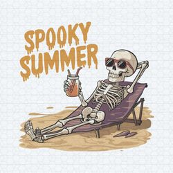 spooky summer horror vacation svg