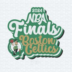 2024 nba finals boston celtics basketball svg