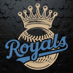 retro royals baseball mlb team svg