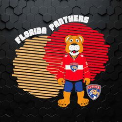 tiger florida panthers nhl hockey team svg