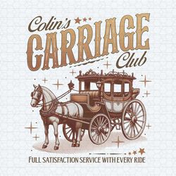 colin carriage club full satisfaction service png