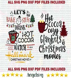 christmas hallmark movies, christmas svg, xmas svg