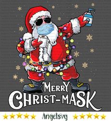 merry christmas 2020 quarantine, christmas svg, xmas svg