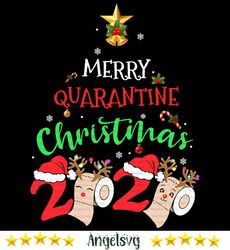 merry quarantine christmas 2020 pajamas matching family