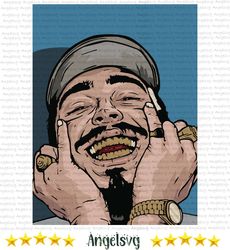 post malone svg, malone svg, malone home alone