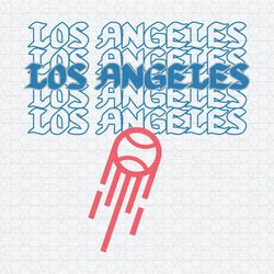 Mlb Los Angeles Baseball Team SVG