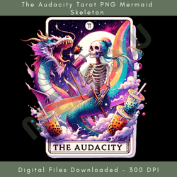 the audacity tarot png mermaid skeleton