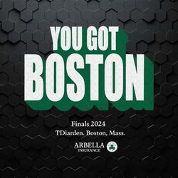 you got boston finals 2024 svg