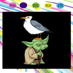 Yoda Seagulls Stop It Now - Baby Yoda SVG
