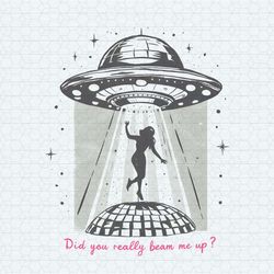 did you really beam me up ufo disco ball png