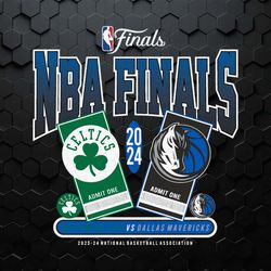 boston celtics vs dallas mavericks 2024 nba finals svg