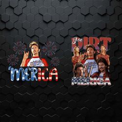 retro joe dirt merica 4th of july png