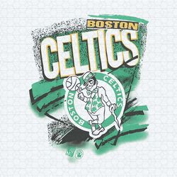 vintage boston celtics basketball logo png